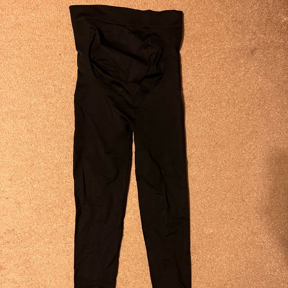 BLANQI EVERYDAY MATERNITY BELLY SUPPORT LEGGINGS (black)